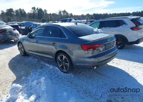 2017 Audi A4 2.0T Premium из США, поврежденный, VIN WAUFNAF43HN034098